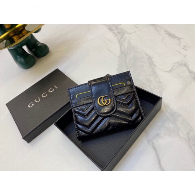 Gucci・レザー コンチネンタルウォレット 財布 折財布