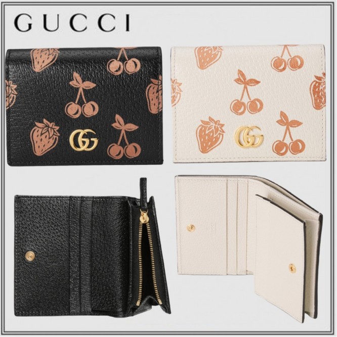 Gucci〔GGマーモント〕ベリー カードケース ウォレット ‎456126