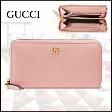 GUCCI グッチ プチマーモント ジップ アラウンド 長財布