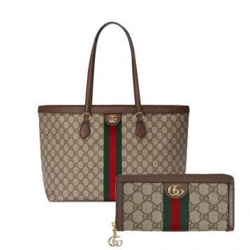 Gucci・グッチ新品セット（トートバッグ+財布）2点セット