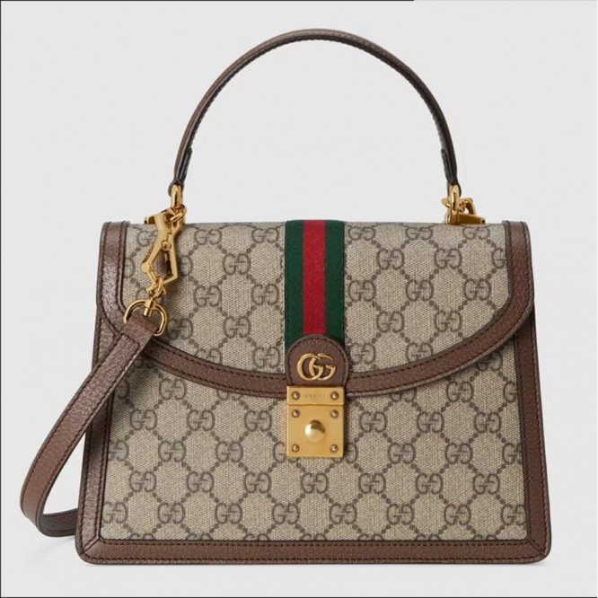 Gucci グッチ・オフィディアウェビングスモールトートバッグ     