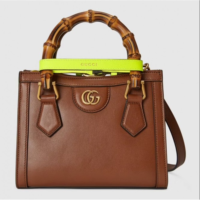 Gucci グッチ・グッチダイアナバンブーミニトートバッグ