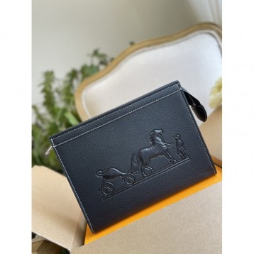 Hermes エルメス の馬車ライダーバッグ クラッチバッグ