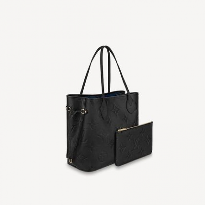 【人気】Louis Vuitton NEVERFULL MM ネヴァーフル TOTE BAG☆トートバッグ（ノワール）