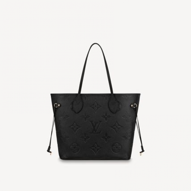 【人気】Louis Vuitton NEVERFULL MM ネヴァーフル TOTE BAG☆トートバッグ（ノワール）