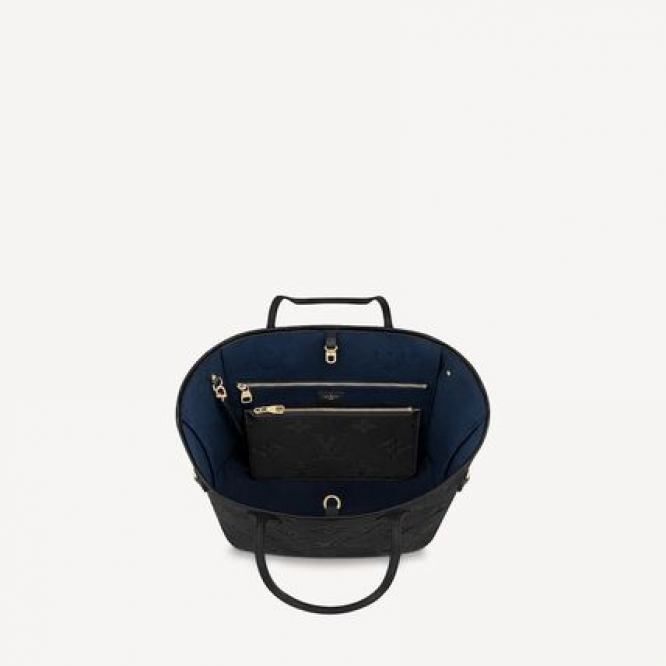 【人気】Louis Vuitton NEVERFULL MM ネヴァーフル TOTE BAG☆トートバッグ（ノワール）