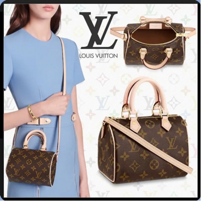 M61252☆【LOUIS VUITTON】☆ナノ スピーディ