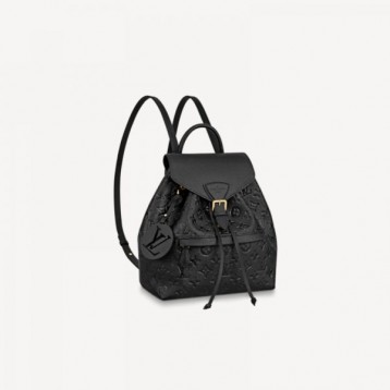 【1229更新商品】LOUIS VUITTON ルイ･ヴィトン モンスリ PM アンプラント ノワール M45205