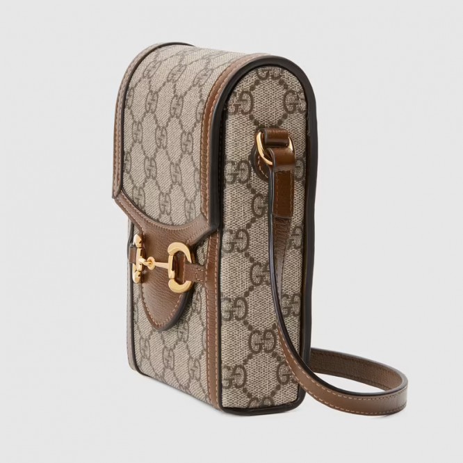 【オシャレ☆】GUCCI グッチ 〔グッチ ホースビット 1955〕ミニバッグ GGスプリーム ‎625615 92TCG 8563