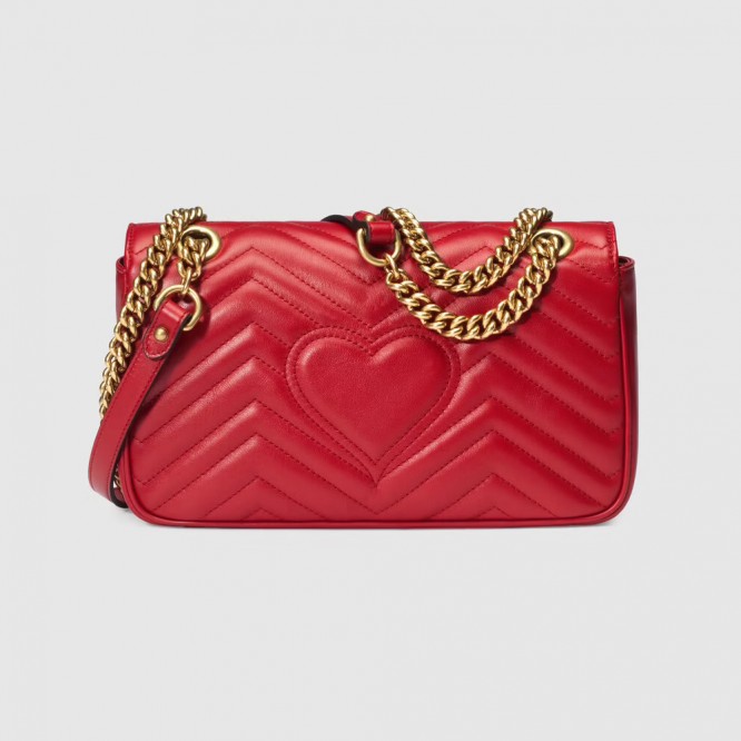 【芸能人愛用☆】GUCCI グッチ 〔GGマーモント〕キルティング スモール ショルダーバッグ 443497 DTDIT 6433