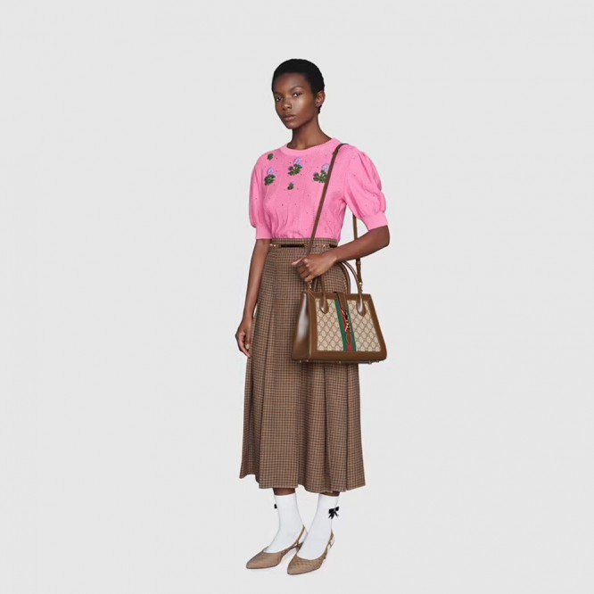 【定番人気☆】GUCCI 〔ジャッキー 1961〕ミディアム トートバッグ 649016 HUHHG 8565