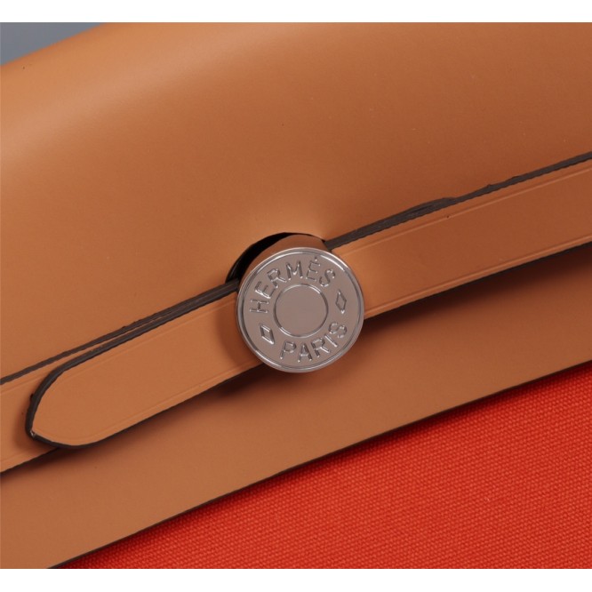 【直営店買付】HERMES エルメス Herbag Zip エールバッグ・ジップ31 Retourneキャンバス H068675CKAR