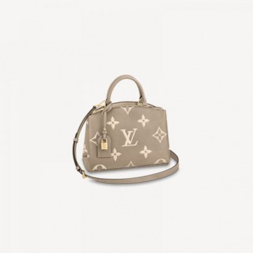 【1224更新商品】LOUIS VUITTON ルイ･ヴィトン プティ・パレ PM バイカラー モノグラム･アンプラント トゥルトレール クレーム M58914