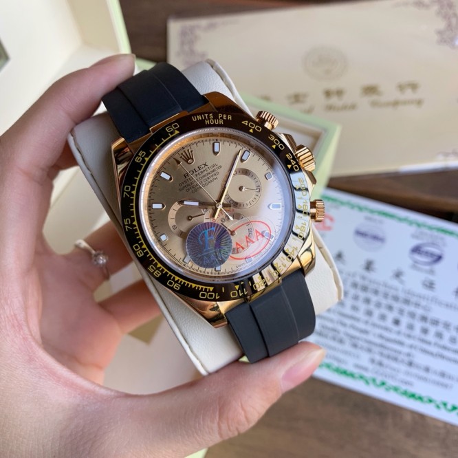 Rolex ロレックス メンズデイトナ Asian 7750 ムーブメント搭載 TSH-2001P420-RO170