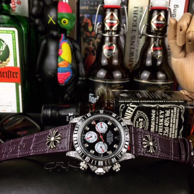 Rolex ロレックス 最新作 デイトナ Asian 7750 ムーブメント搭載 TSH-2001P600-RO115