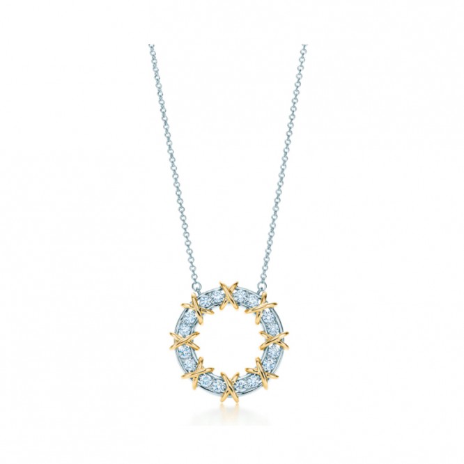 ★新品★Tiffany ティファニー ジャン・シュランバージェ 16 ストーン ペンダント 60875324