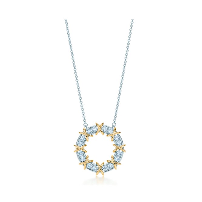 ★新品★Tiffany ティファニー ジャン・シュランバージェ 16 ストーン ペンダント 60875324