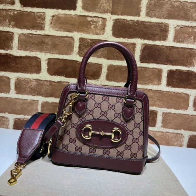 Gucci〔グッチ ホースビット 1955〕GG ミニバッグ677212