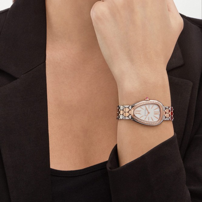 ★0125★ブルガリ BVLGARI SERPENTI SEDUTTORI セルペンティ セドゥットーリ ウォッチ 33mm 103274