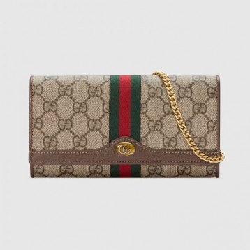 【在庫僅か☆】GUCCI グッチ 〔オフィディア〕GG チェーンウォレット 546592 96IWS 8745