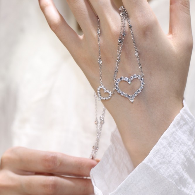 ★1129新品★Tiffany ティファニー ハート ペンダント 61101217