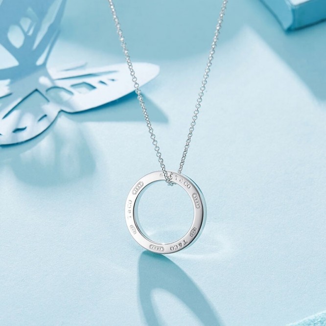 ★1129新品★Tiffany ティファニー サークル ペンダント シルバー（ミディアム） GRP03140