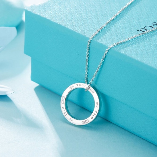 ★1129新品★Tiffany ティファニー サークル ペンダント シルバー（ミディアム） GRP03140