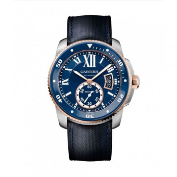 CARTIER カルティエW2CA0008 キャリバードゥカルティエキャリバードゥダイバーブルー