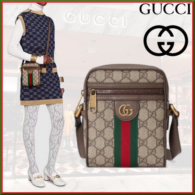 GUCCIグッチ 〔オフィディア〕GGショルダーバッグ