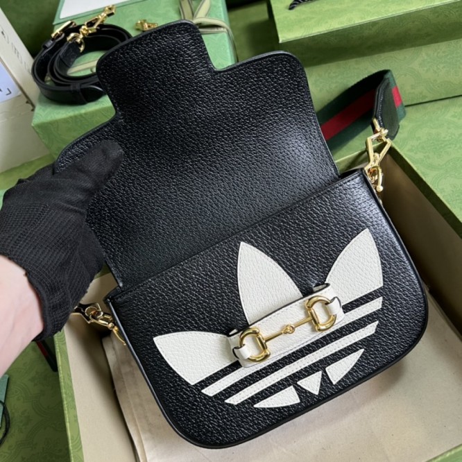 【GUCCI×adidas】ホースビット 1955 ミニバッグ 