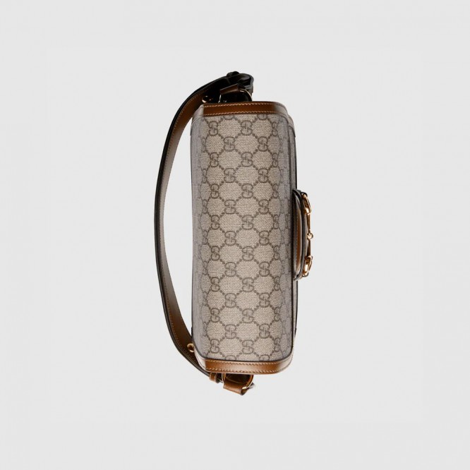 【人気アイテム☆】GUCCI グッチ 〔グッチ ホースビット 1955〕ショルダー バッグ GGスプリーム/ブラウン 602204 92TCG 8563