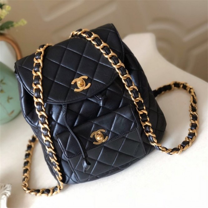 【レアバッグ♡水原希子愛用】CHANEL シャネル バックバッグ リュック Miroslava Duma スモール AS2908 A94485