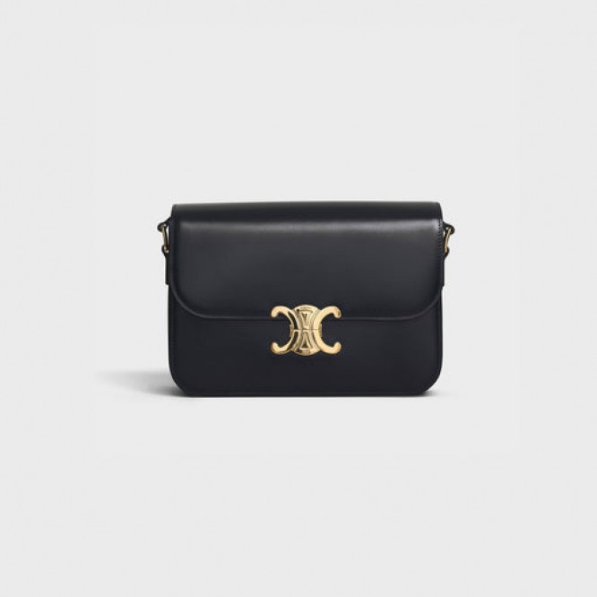 【CELINE】トリオンフ ミディアム ブラック