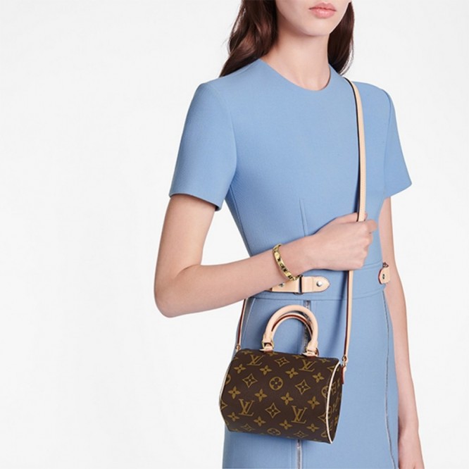 M61252☆【LOUIS VUITTON】☆ナノ スピーディ