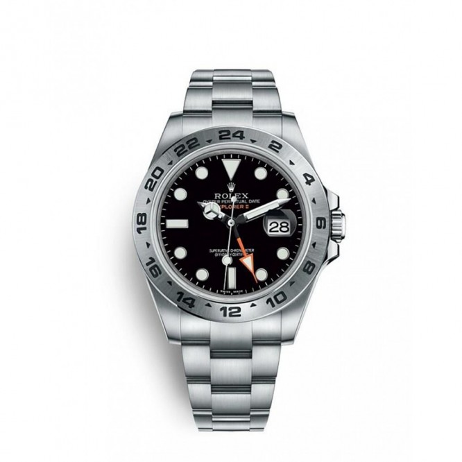 216570 エクスプローラーⅡ オイスター、42 mm、オイスタースチール
