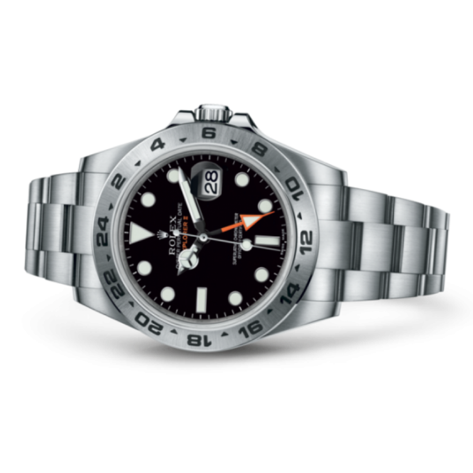 216570 エクスプローラーⅡ オイスター、42 mm、オイスタースチール