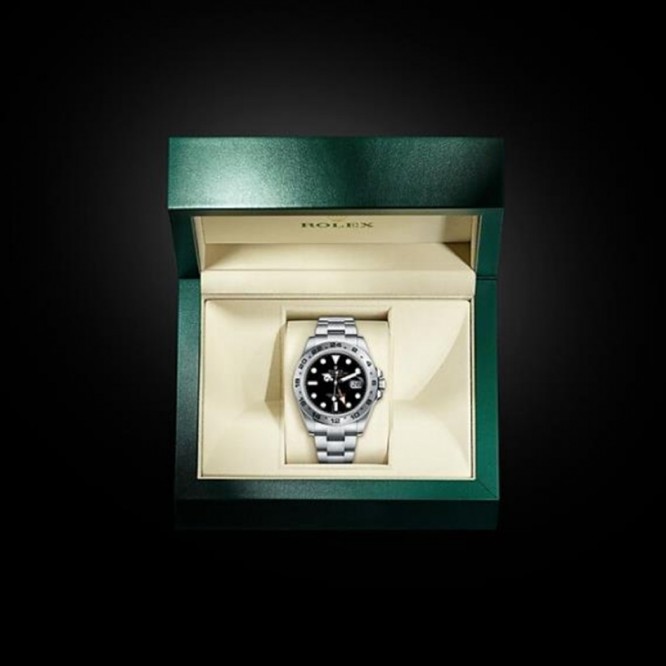 216570 エクスプローラーⅡ オイスター、42 mm、オイスタースチール