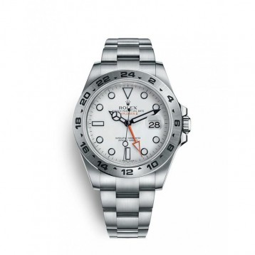216570 エクスプローラーⅡ オイスター、42 mm、オイスタースチール