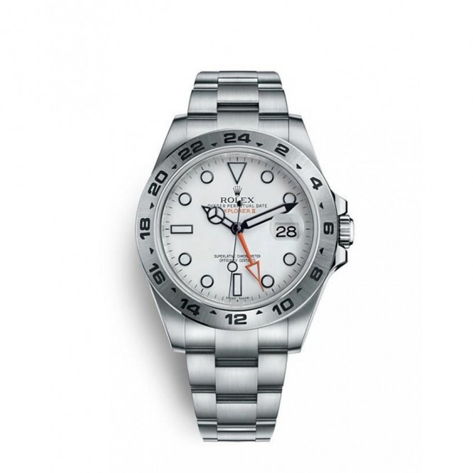 216570 エクスプローラーⅡ オイスター、42 mm、オイスタースチール