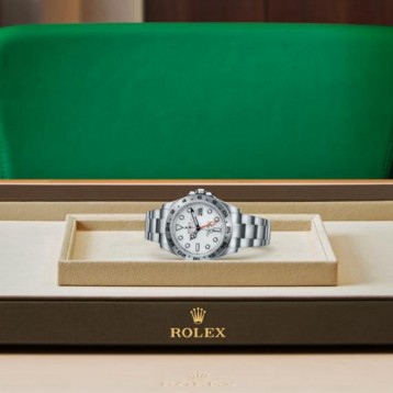 216570 エクスプローラーⅡ オイスター、42 mm、オイスタースチール 216570 エクスプローラーⅡ オイスター、42 mm、オイスタースチール