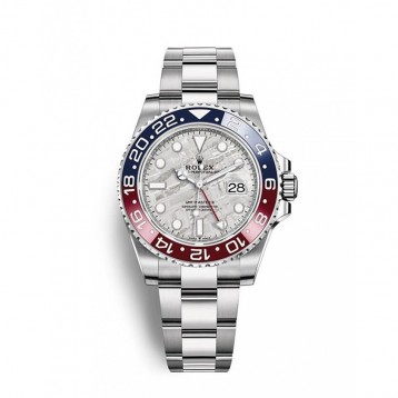 126719  GMTマスターⅡ オイスター、40 mm、ホワイトゴールド