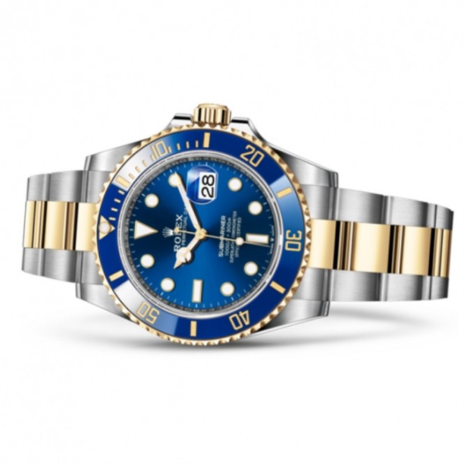 126613 サブマリーナー デイト オイスター、41 mm、オイスタースチール＆イエローゴールド