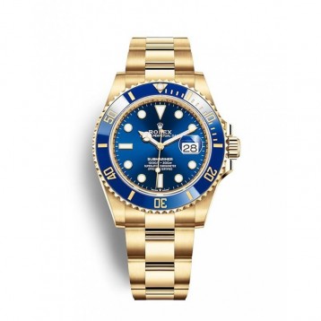 126618 サブマリーナー デイト オイスター、41 mm、イエローゴールド