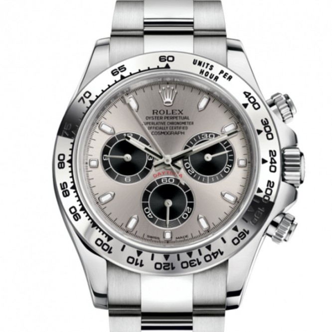 116509 コスモグラフ デイトナ  オイスター、40 mm、ホワイトゴールド