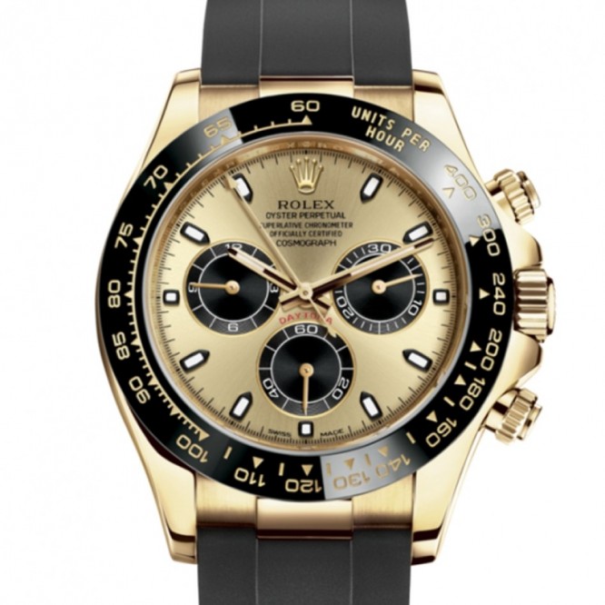 116518 コスモグラフ デイトナ オイスター、40 mm、イエローゴールド
