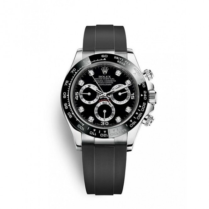 116519 コスモグラフ デイトナ オイスター、40 mm、ホワイトゴールド