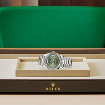228239 デイデイト 40 オイスター、40 mm、ホワイトゴールド 228239 デイデイト 40 オイスター、40 mm、ホワイトゴールド