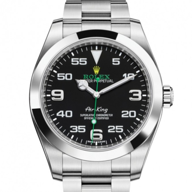 116900 エアキング オイスター、40 mm、オイスタースチール