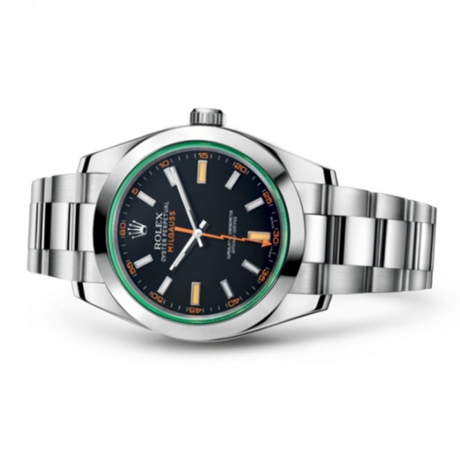 116400 ミルガウス オイスター、40 mm、オイスタースチール