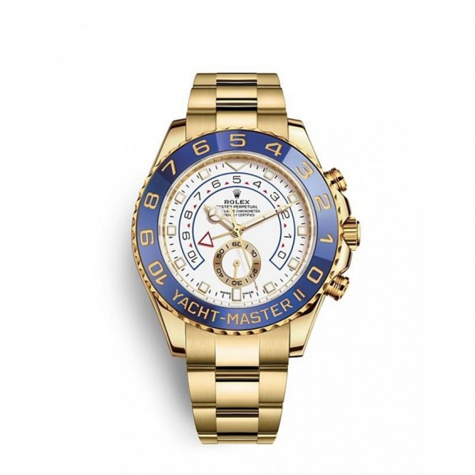 116688 ヨットマスターⅡ オイスター、44 mm、イエローゴールド